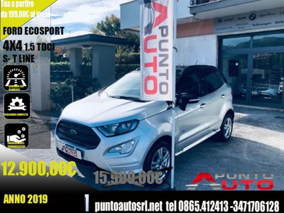 Ford EcoSport 1.5 TDCi 100 CV Start&Stop ST-Line Black Edition usata