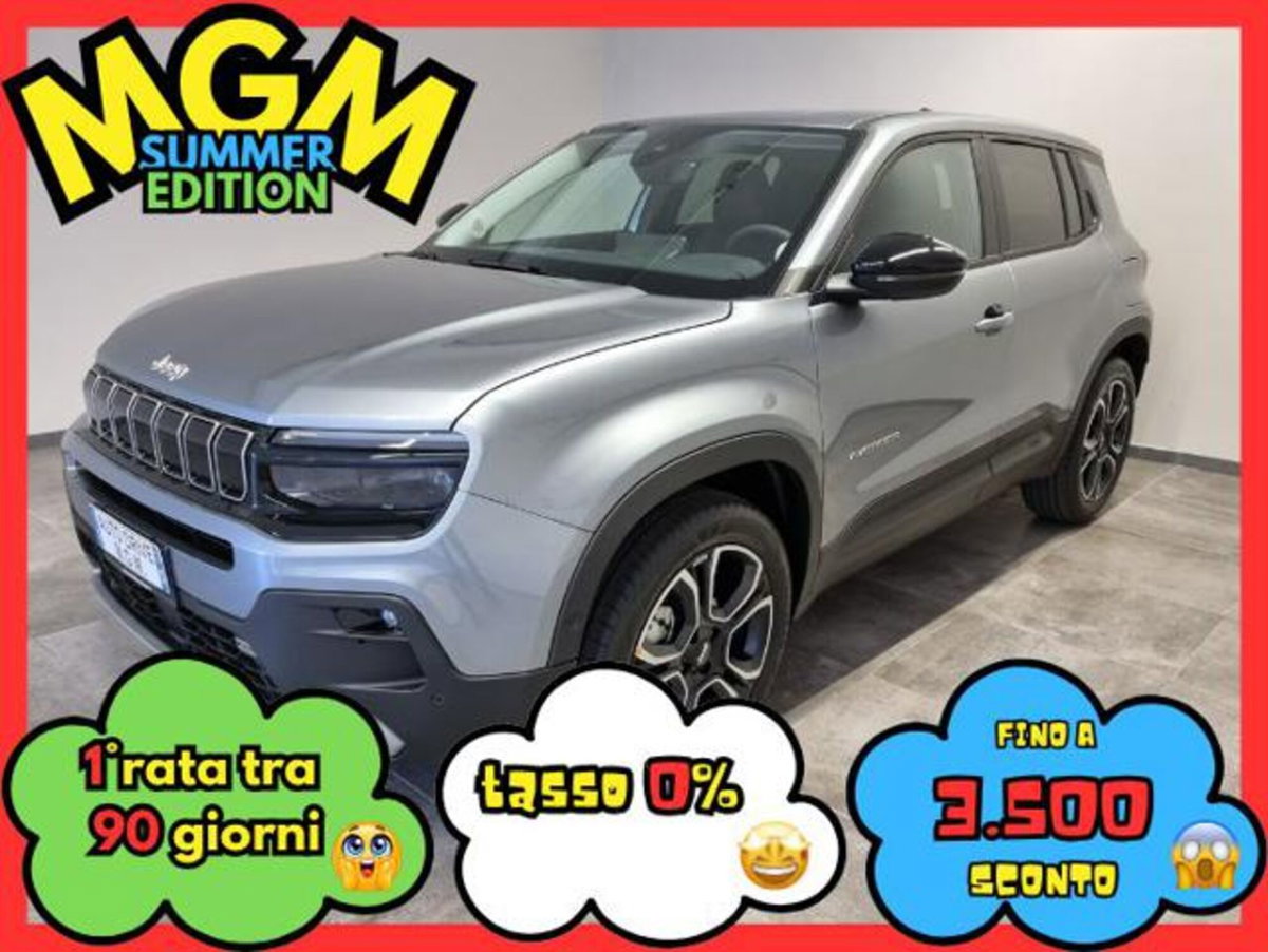 Jeep Avenger 1.2 turbo Summit fwd 100cv