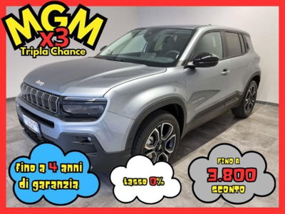 Jeep Avenger 1.2 turbo Summit fwd 100cv usata