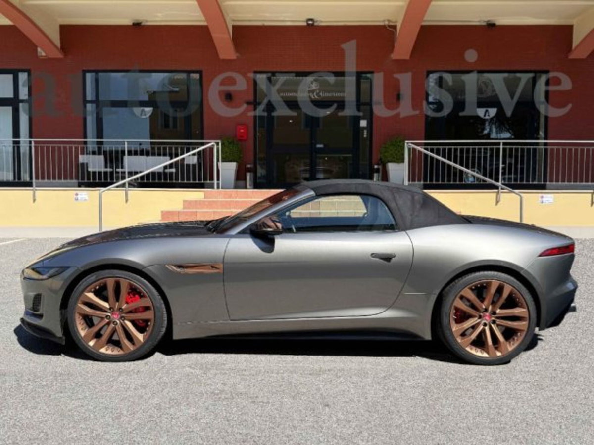 Jaguar F-Type Cabrio 5.0 V8 450 CV aut Convertibile R-Dynamic Black (4)