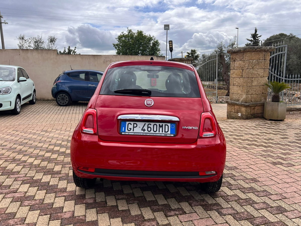 Fiat 500 1.0 Hybrid Red (4)