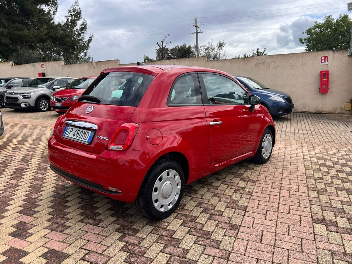 Fiat 500 1.0 Hybrid Red (5)
