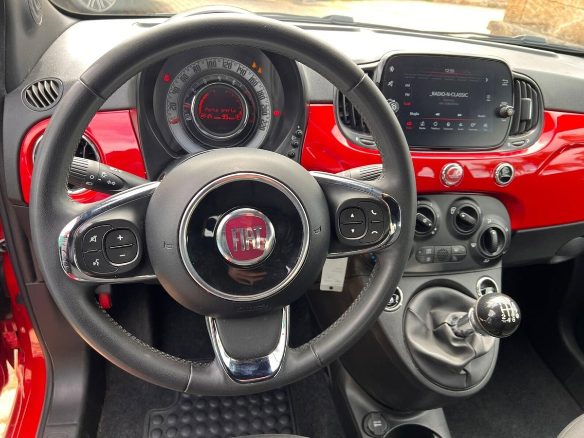 Fiat 500 1.0 Hybrid Red (8)