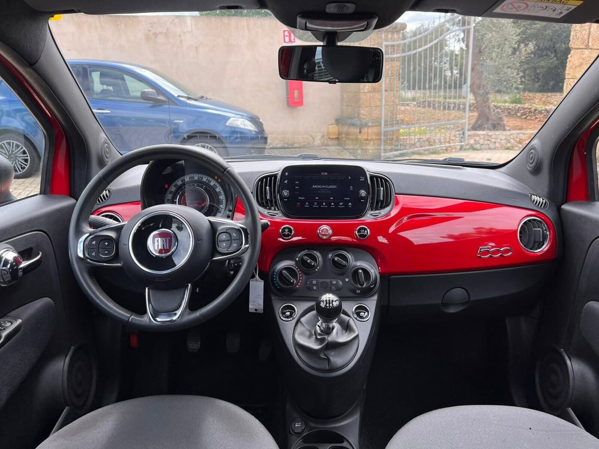Fiat 500 1.0 Hybrid Red (9)
