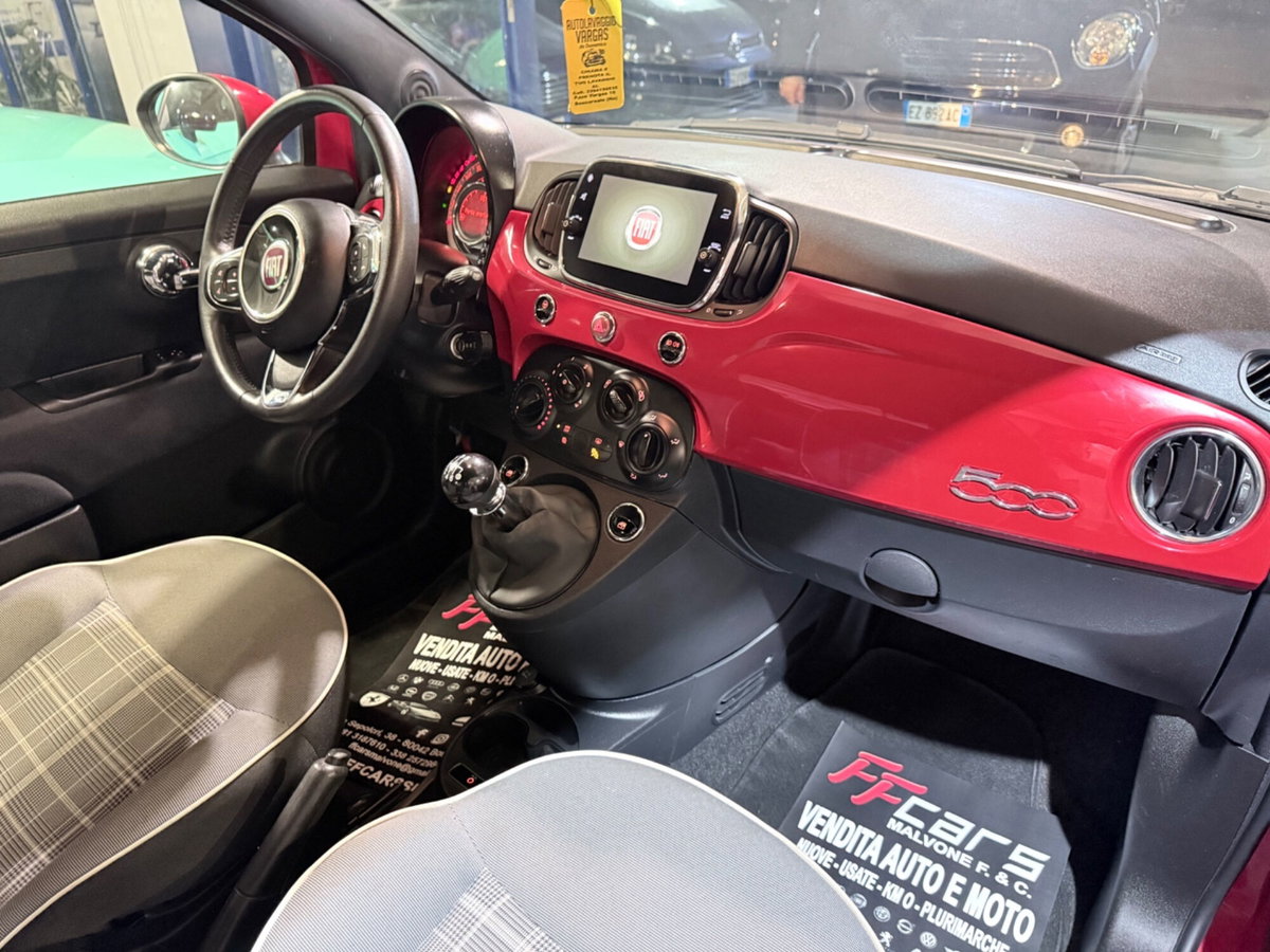 Fiat 500 1.0 Hybrid Red (9)