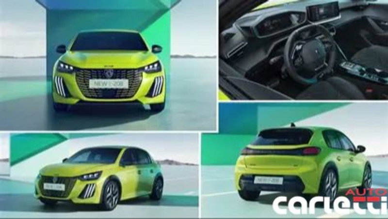 Peugeot 208 motore elettrico 136 CV 5 porte Allure Pack