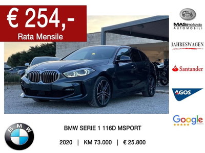 BMW Serie 1 116d 5p. Sport usata