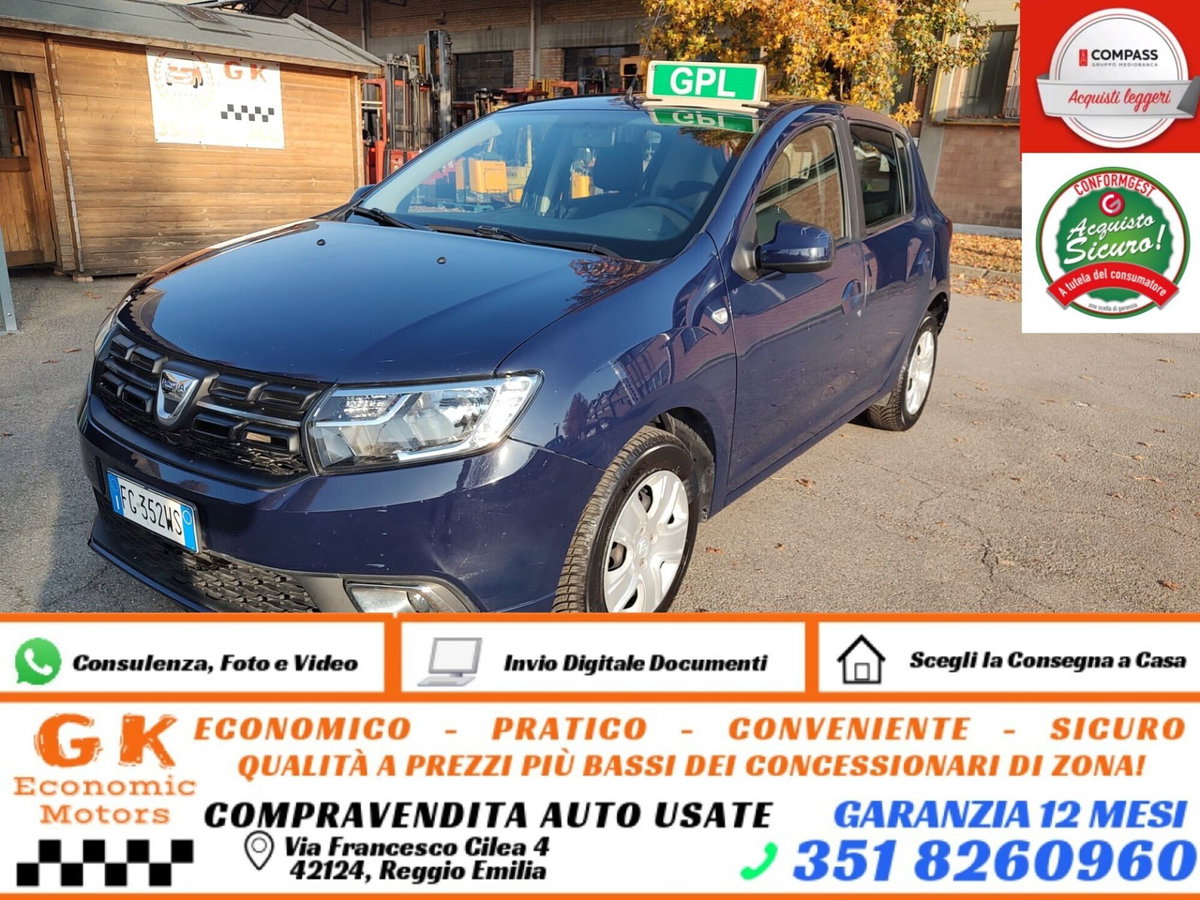Dacia Sandero Stepway 0.9 TCe 12V TurboGPL 90CV Start&Stop