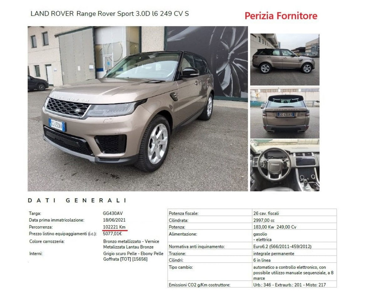 Land Rover Range Rover Sport 3.0D l6 249 CV HSE Dynamic Stealth (14)