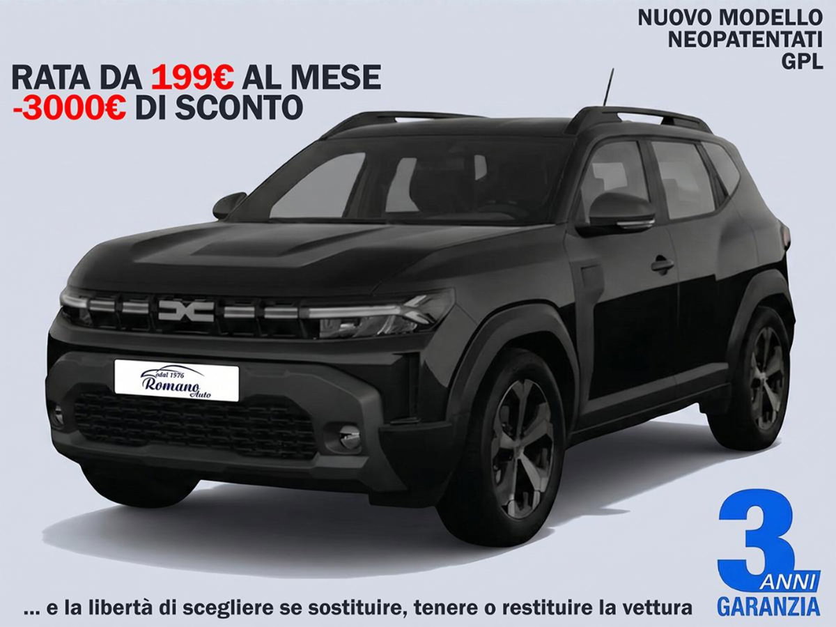 Dacia Duster 1.2 Eco-G Journey 120cv auto