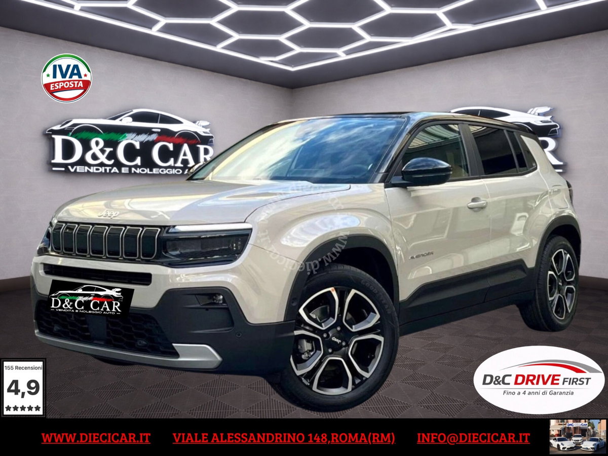 Jeep Avenger 1.2 turbo Summit fwd 100cv