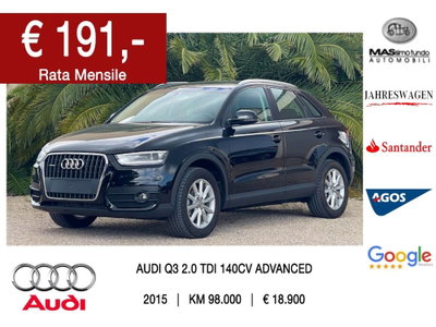 Audi Q3 2.0 TDI quattro Advanced usata