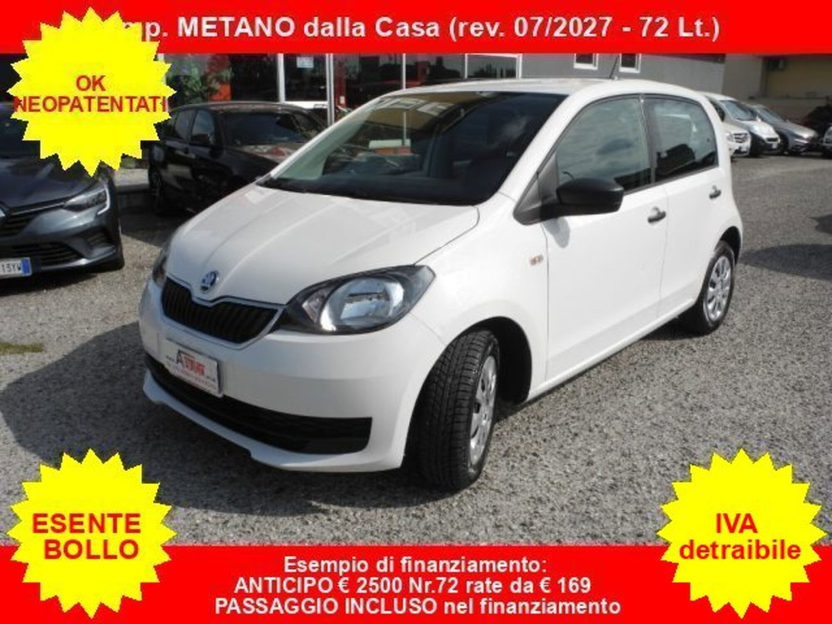 Skoda Citigo MPI 5 porte Active G-Tec