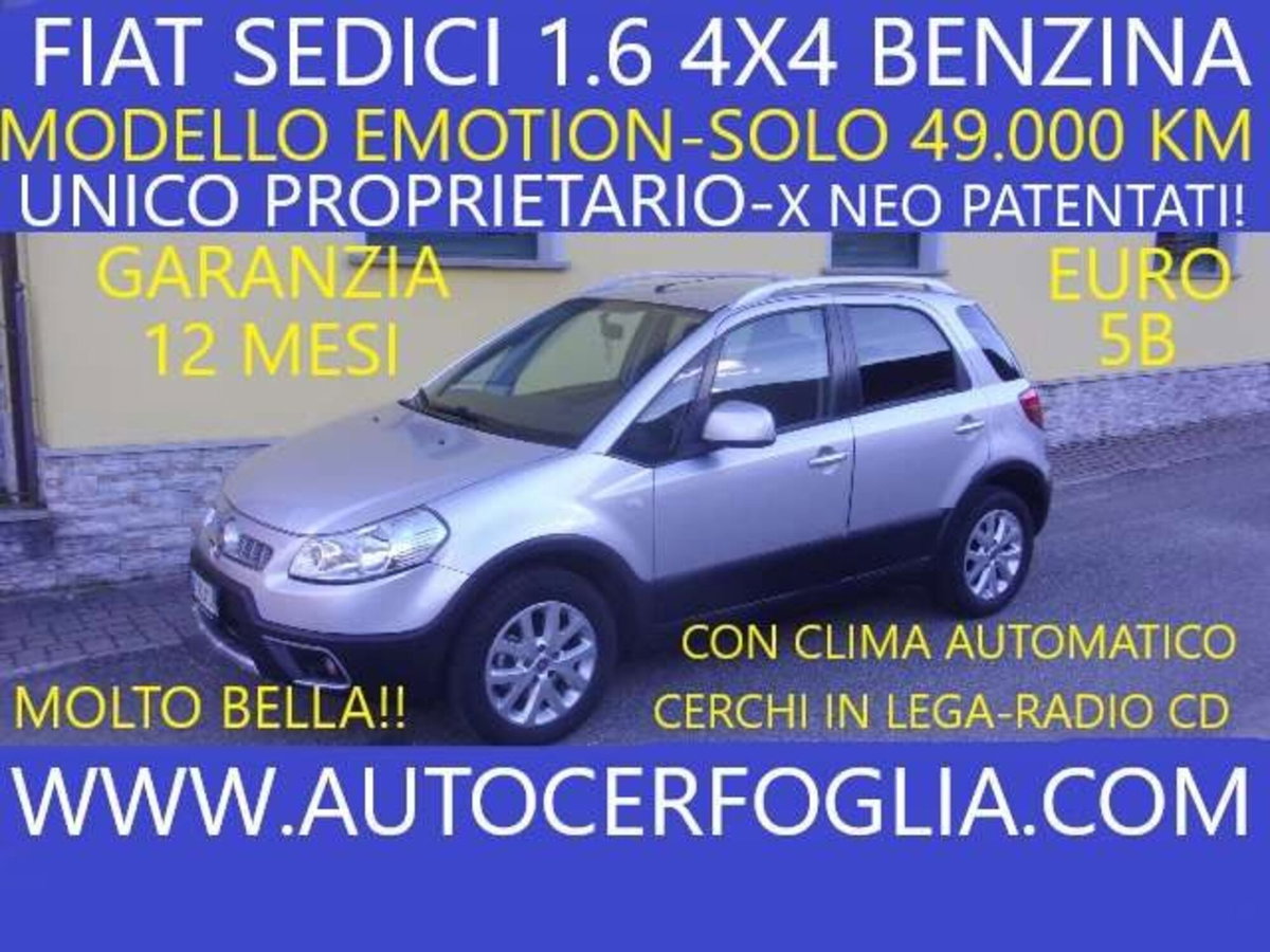 Fiat Sedici 1.6 16V 4x4 Emotion
