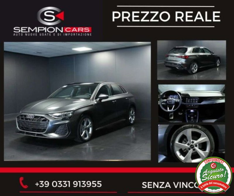 Audi A3 Sedan 35 TDI S tronic S line edition