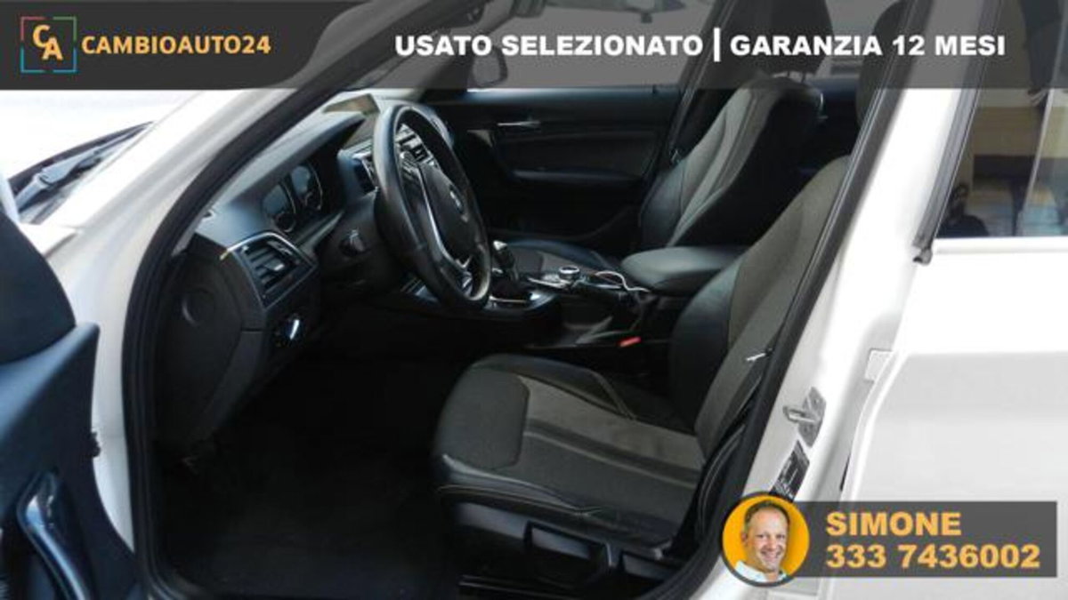 BMW Serie 1 116d 2.0 116CV cat 5 porte Attiva DPF (11)