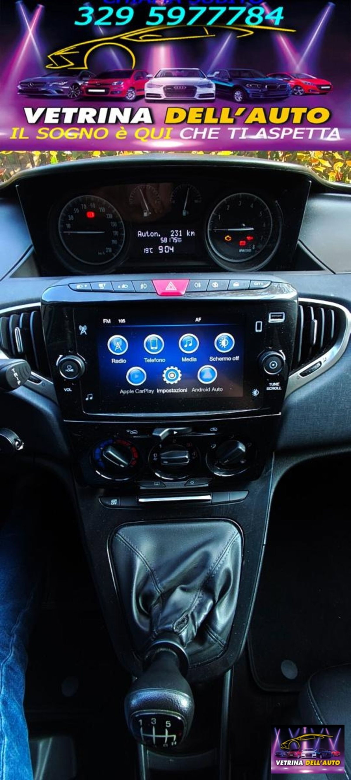 Lancia Ypsilon 1.0 FireFly 5 porte S&S Hybrid Gold Plus (11)
