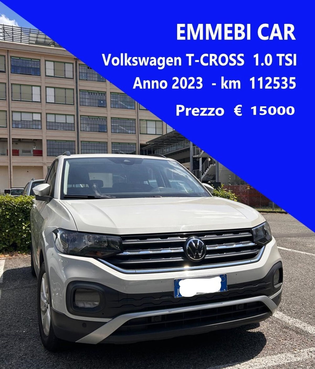 Volkswagen T-Cross 1.0 TSI Style BMT