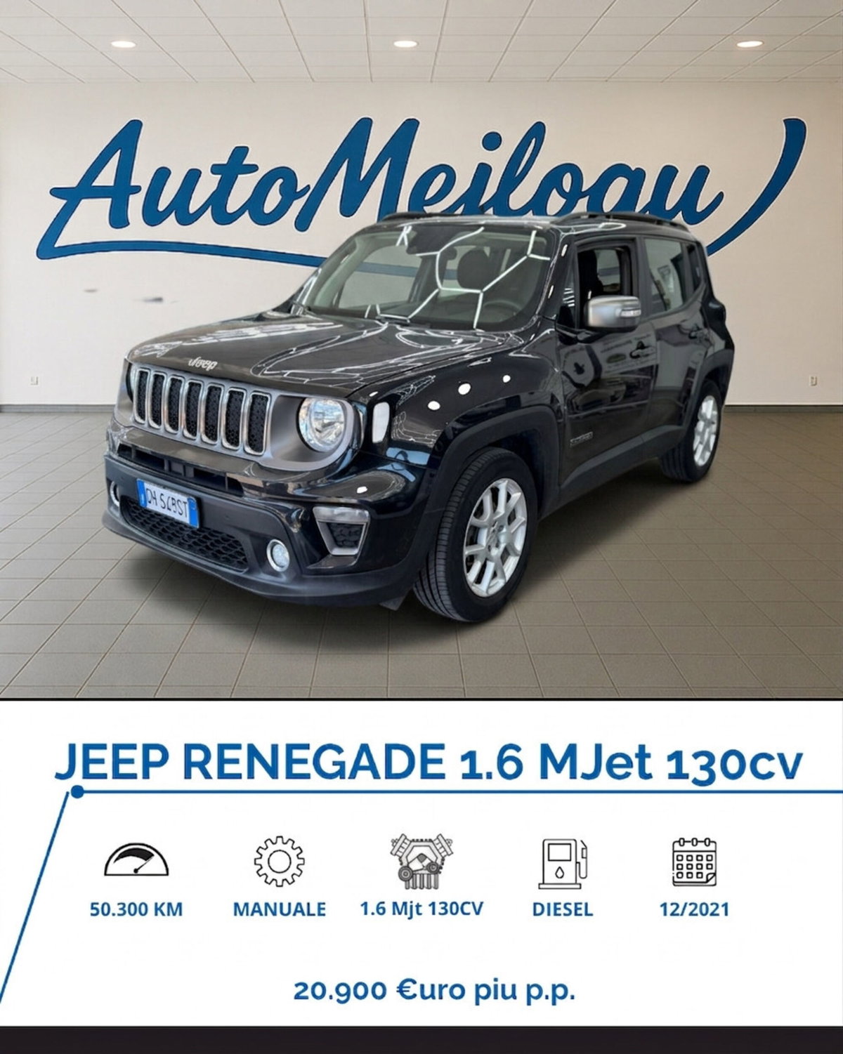 Jeep Renegade 1.6 Mjt 130 CV Limited