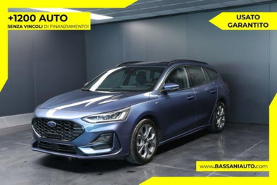 Ford Focus Station Wagon 1.0 EcoBoost Hybrid 125 CV SW ST-Line usata