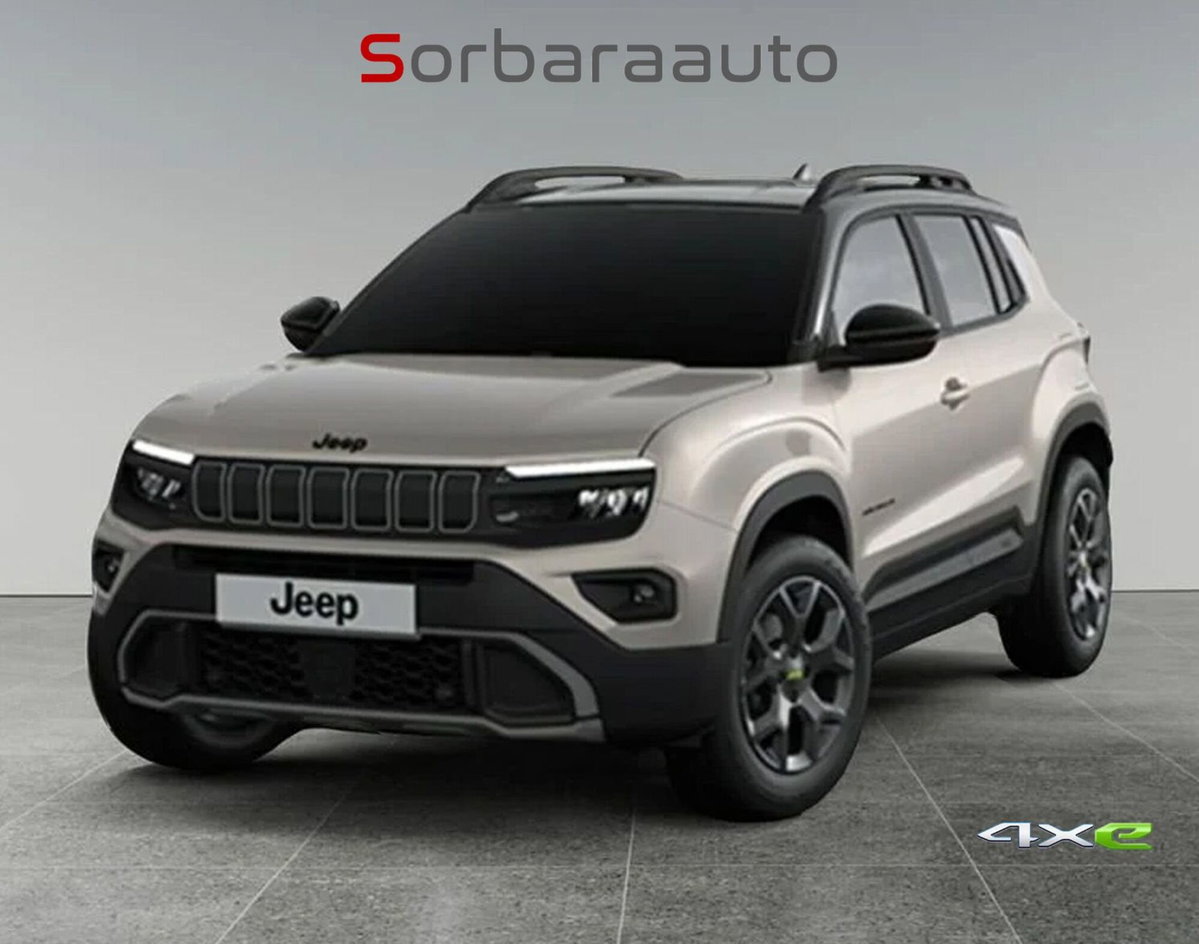 Jeep Avenger 1.2 turbo e-hybrid mhev Overland 4xe 145cv edct6