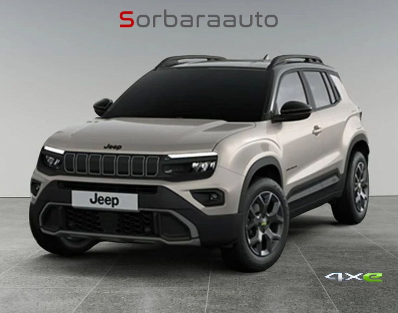 Jeep Avenger 1.2 turbo e-hybrid mhev Overland 4xe 145cv edct6