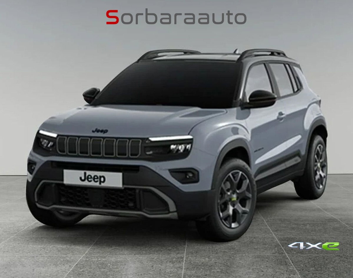Jeep Avenger 1.2 turbo e-hybrid mhev Overland 4xe 145cv edct6