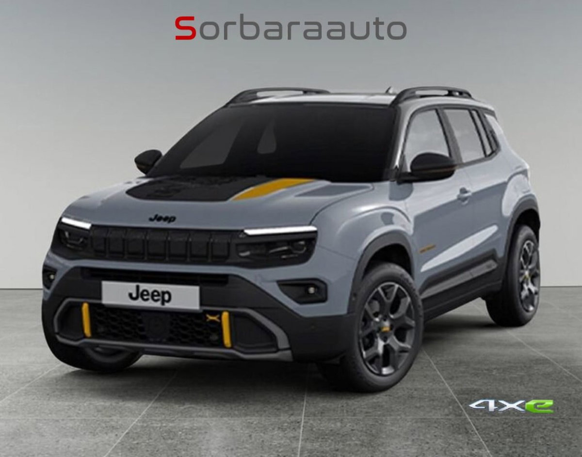 Jeep Avenger 1.2 turbo e-hybrid mhev The North Face 4xe 145cv edct6