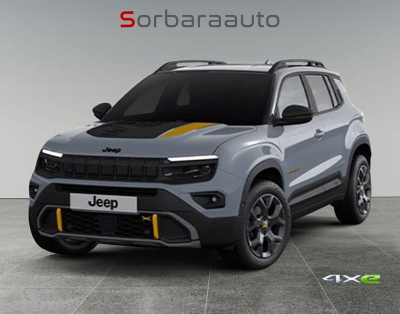 Jeep Avenger 1.2 turbo e-hybrid mhev The North Face 4xe 145cv edct6