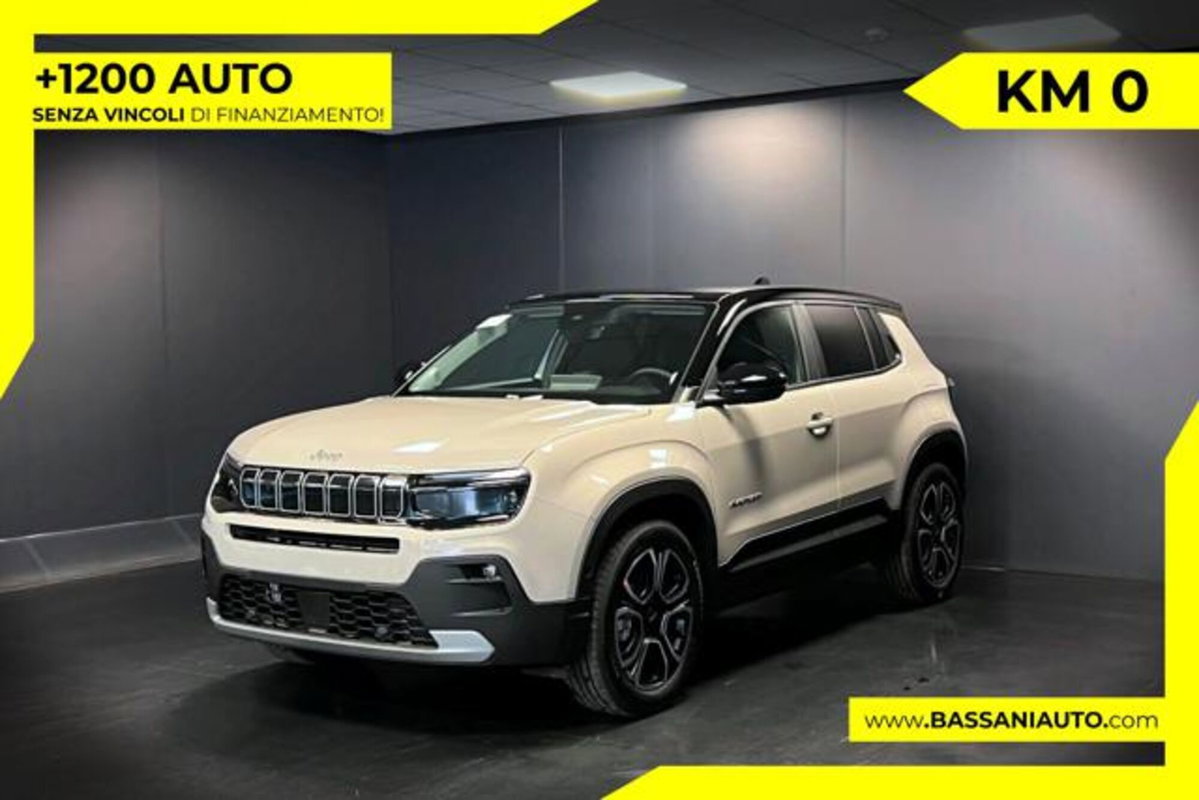 Jeep Avenger 1.2 turbo Summit fwd 100cv