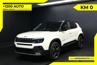 Jeep Avenger 1.2 turbo Summit fwd 100cv nuova