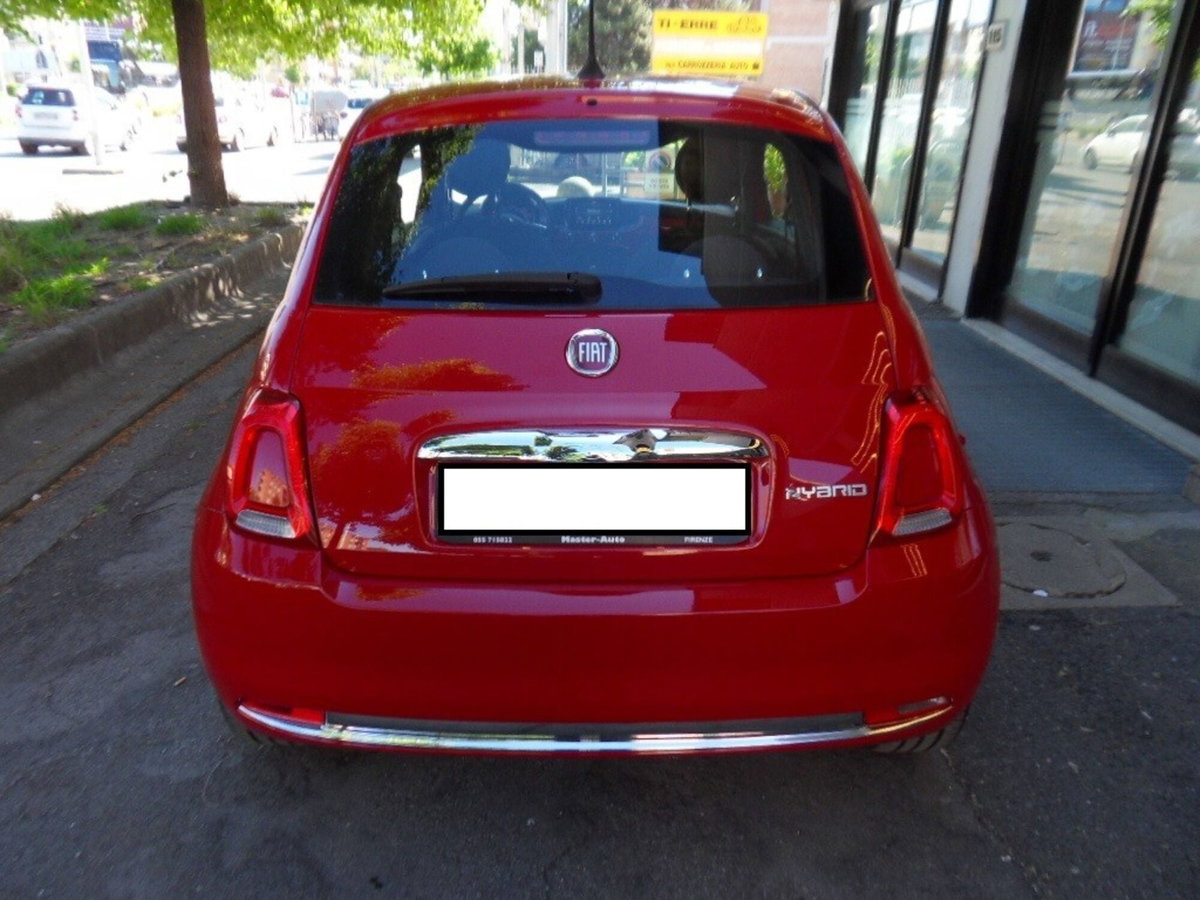 Fiat 500 1.0 Hybrid Red (2)