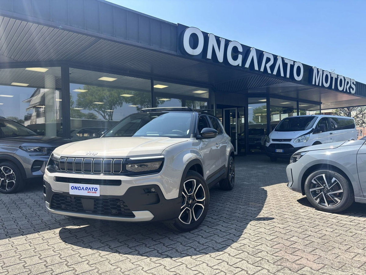Jeep Avenger 1.2 turbo e-hybrid mhev Summit fwd 110cv edct6