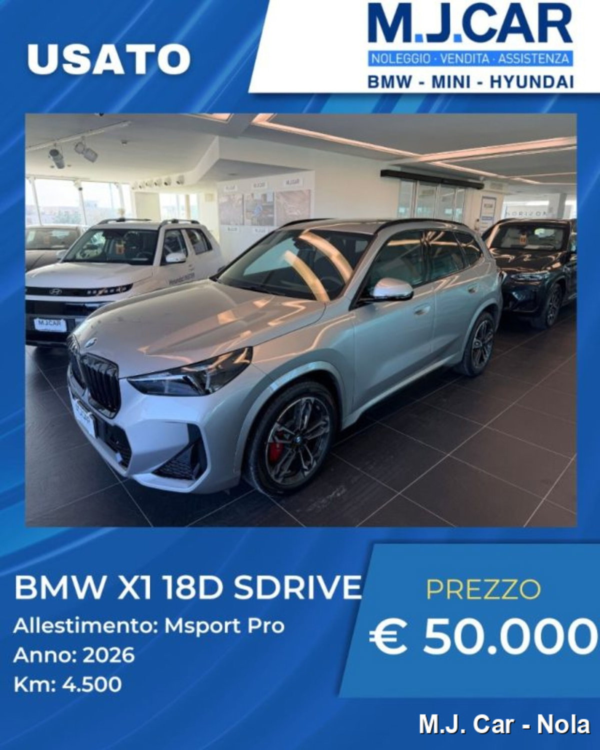 BMW X1 sDrive 18d Msport