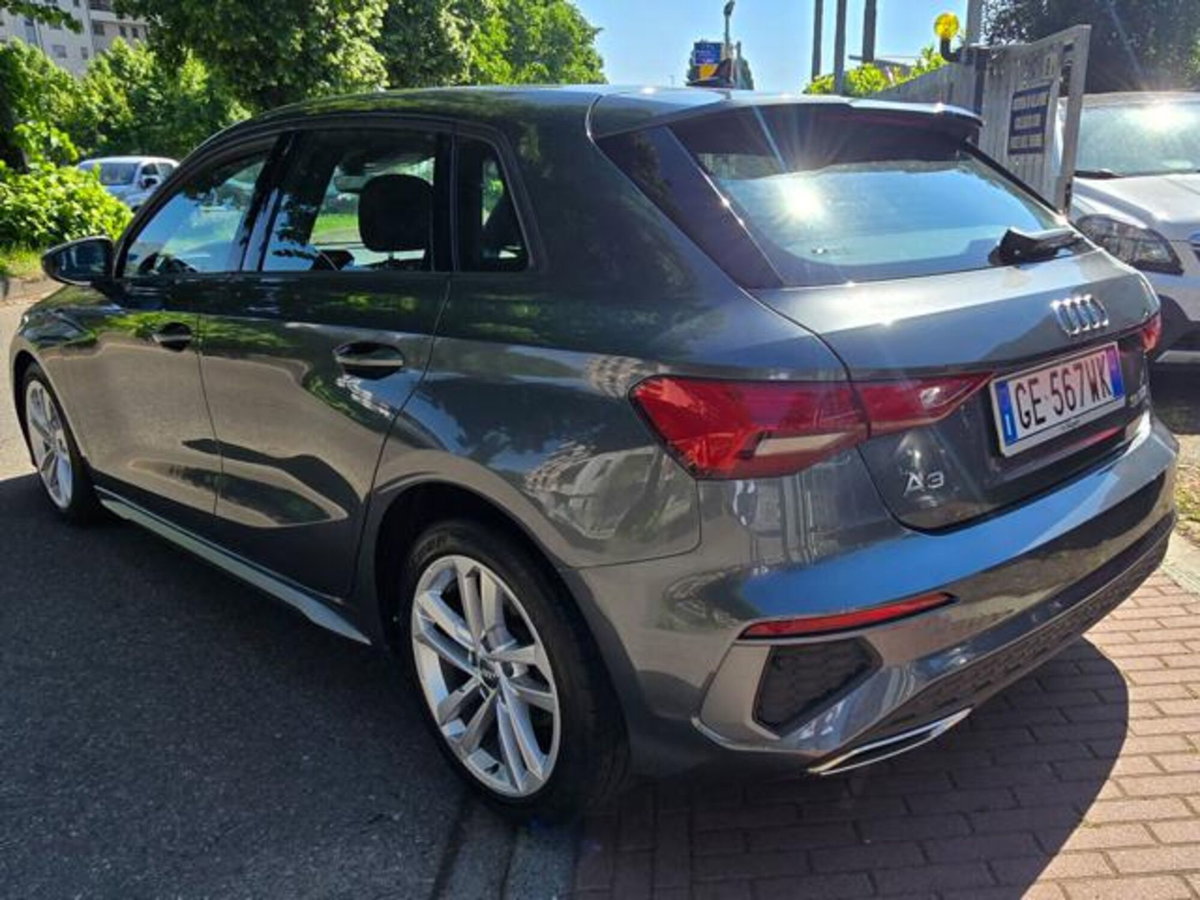 Audi A3 Sportback 1.5 tfsi mhev S line edition 150cv s-tronic (5)