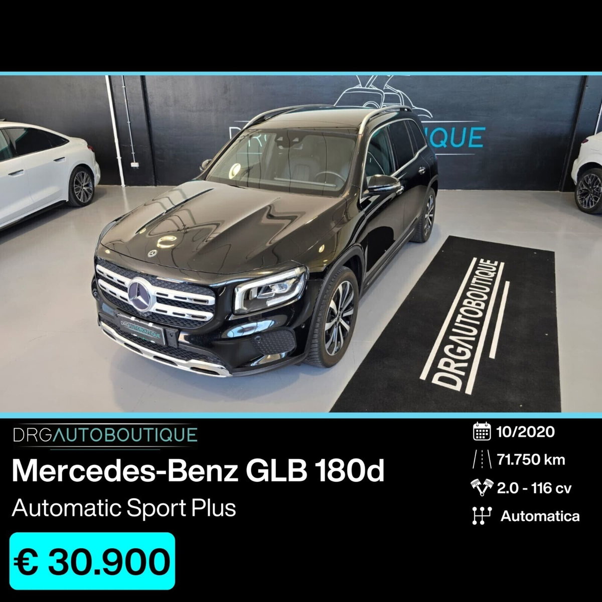 Mercedes-Benz GLB 180 d Automatic Sport Plus