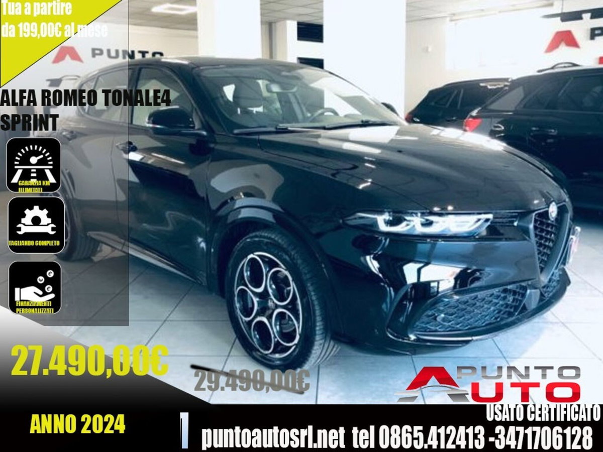 Alfa Romeo Tonale 1.6 Sprint 130cv tct6