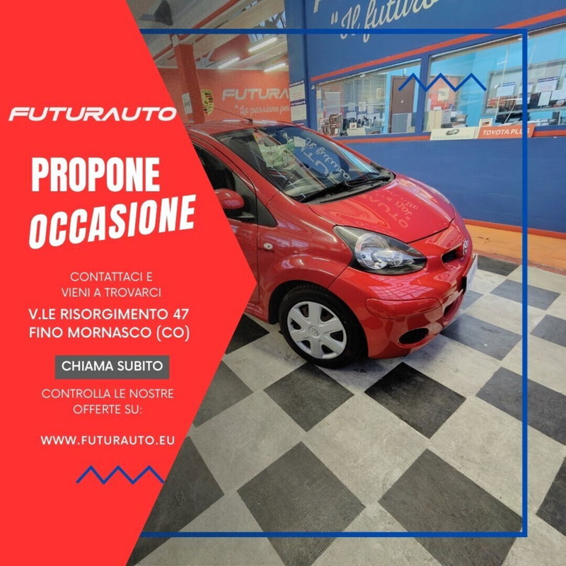 Toyota Aygo 1.0 12V VVT-i 5 porte Griffe