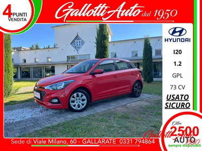 Hyundai i20 1.2 MPI MT GPL ConnectLine usata