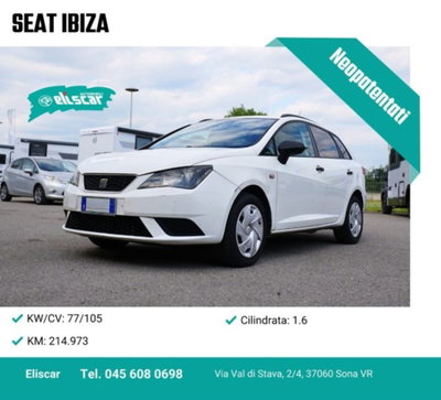 SEAT Ibiza 1.6 TDI 105 CV CR 5 porte FR usata