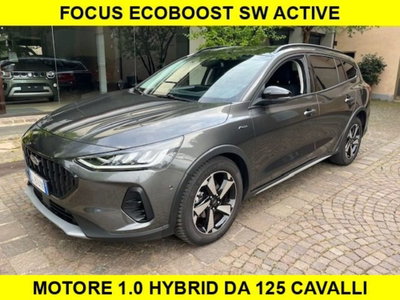 Ford Focus Station Wagon 1.0 EcoBoost Hybrid 125 CV Powershift SW Active X usata