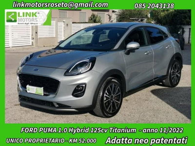 Ford Puma 1.0 EcoBoost Hybrid 125 CV S&S ST-Line X Design usata