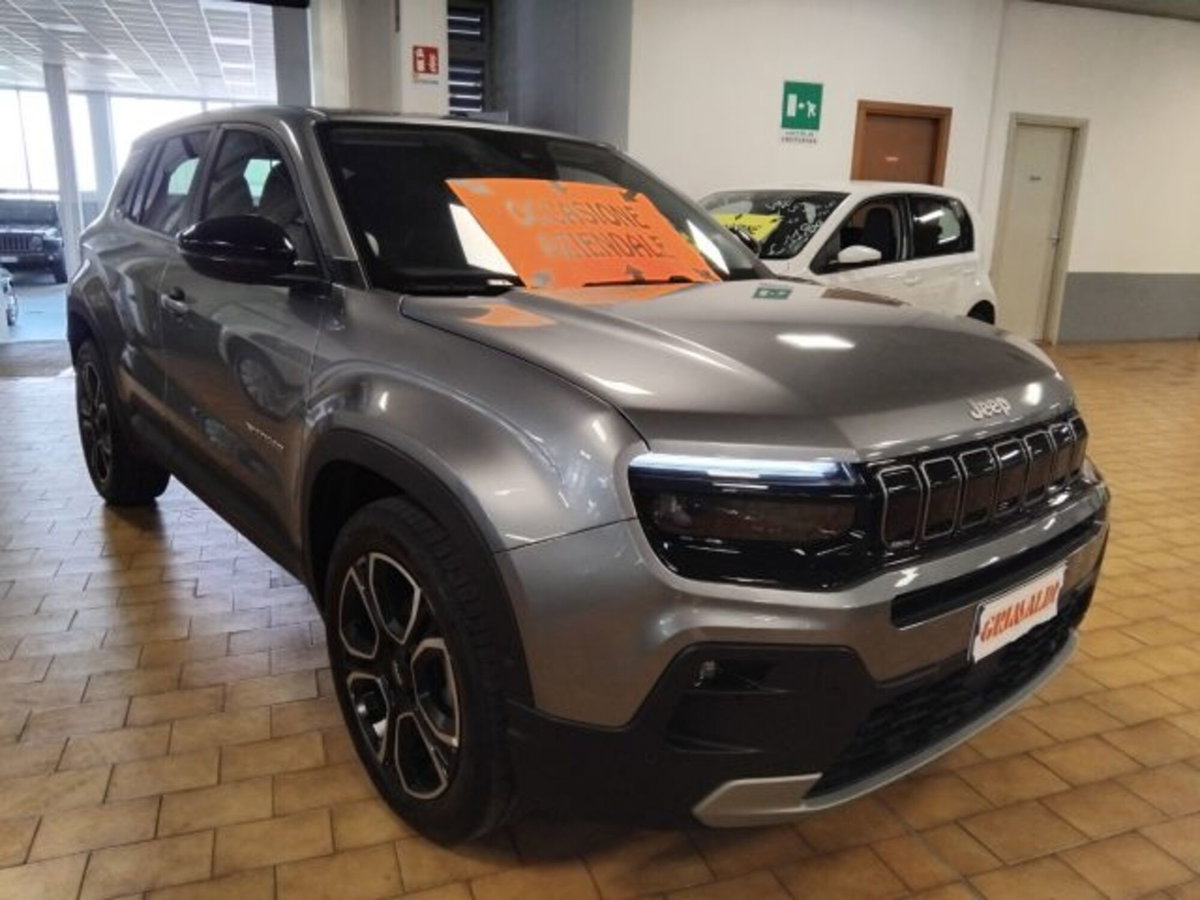 Jeep Avenger 1.2 turbo Summit fwd 100cv