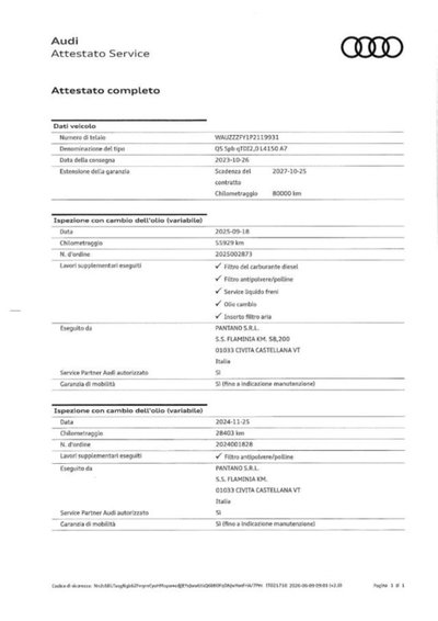 Audi Q5 Sportback Sportback 40 2.0 tdi mhev 12V quattro s-tronic (11)