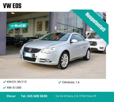 Volkswagen Eos 16V FSI usata