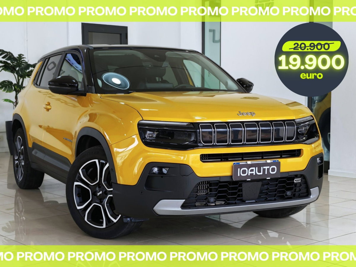 Jeep Avenger 1.2 turbo Summit fwd 100cv