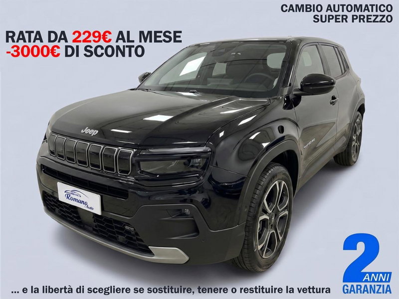 Jeep Avenger 1.2 turbo e-hybrid mhev Summit fwd 110cv edct6