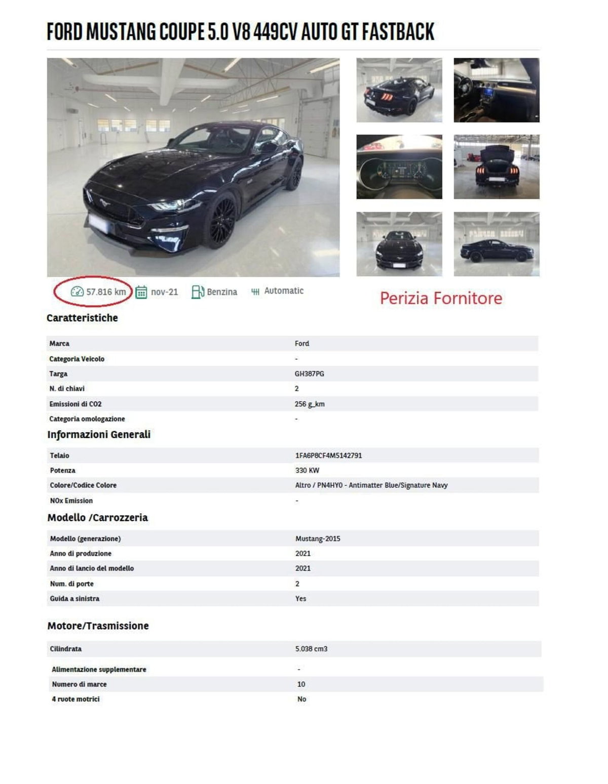 Ford Mustang Coupé Fastback 5.0 V8 GT (14)