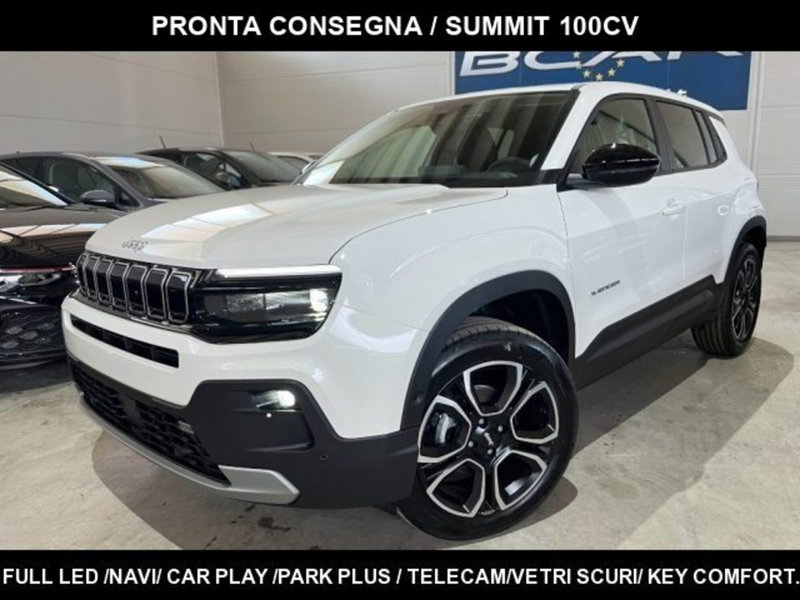 Jeep Avenger 1.2 turbo Summit fwd 100cv