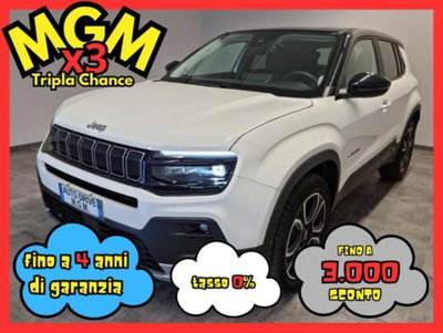 Jeep Avenger 1.2 turbo Summit fwd 100cv usata